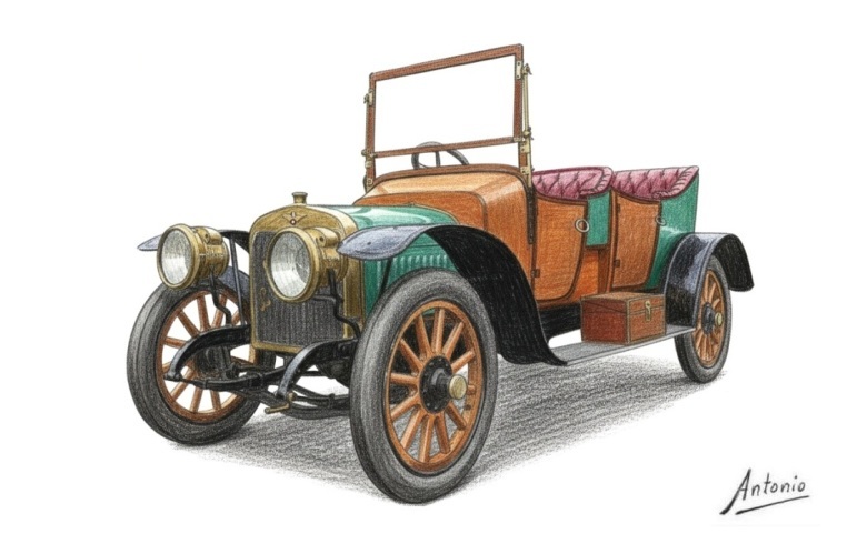 Hispano-Suiza 12-15 HP Doble Phaeton (1910)