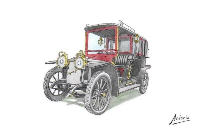 Hispano-Suiza 30-40 HP Limousine Landaulet (1910)