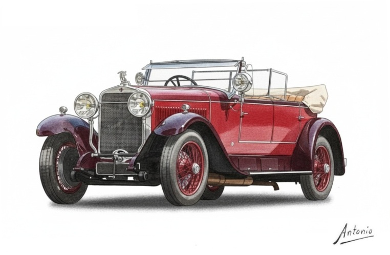 Hispano-Suiza H6B Torpedo Million-Guiet (1926)