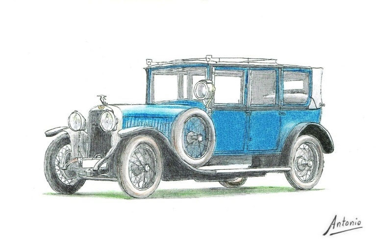 Hispano-Suiza H6 Limousine Landaulet Binderr (1923)