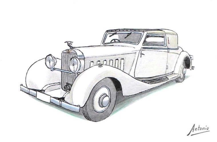 Hispano-Suiza K6 Cabriolet Fernndez&Darrin (1937)