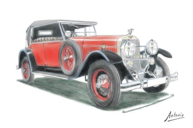 Hispano-Suiza T-49 Convertible Manessius (1927)