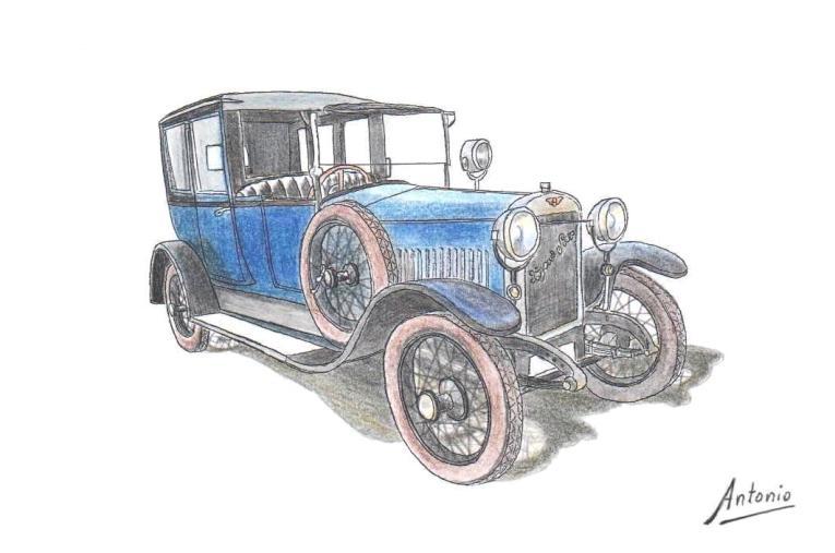 Hispano-Suiza 16T Coup de Ville Labourdette (1918)