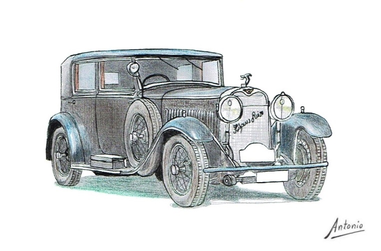 Hispano-Suiza H6B Berlina Kellner (1925)