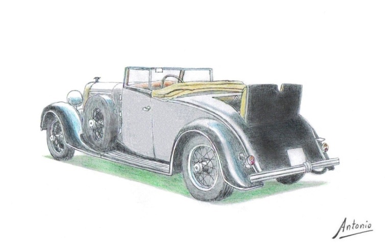 Hispano-Suiza H6B Cabriolet Paul Ne (1925)