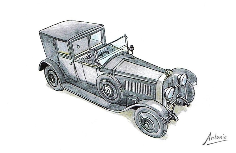 Hispano-Suiza H6B Coup de Ville Kellner (1924)