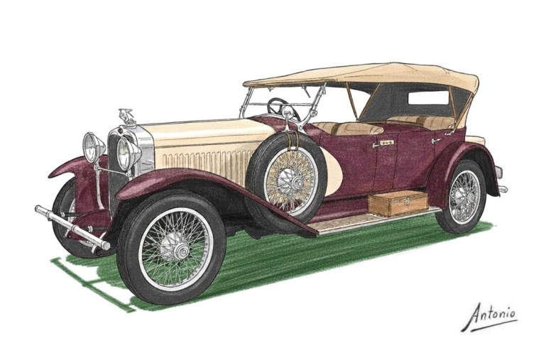 Hispano-Suiza H6B Torpedo LeBaron (1924)