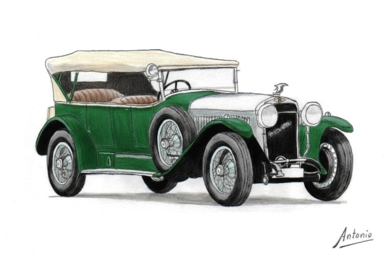 Hispano-Suiza H6B Torpedo Million-Guiet (1923)