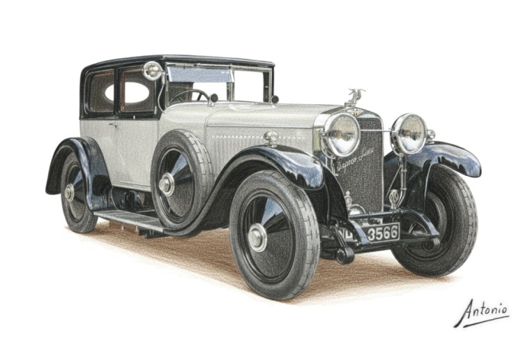 Hispano-Suiza H6C Boulogne Saloon Hooper (1924)