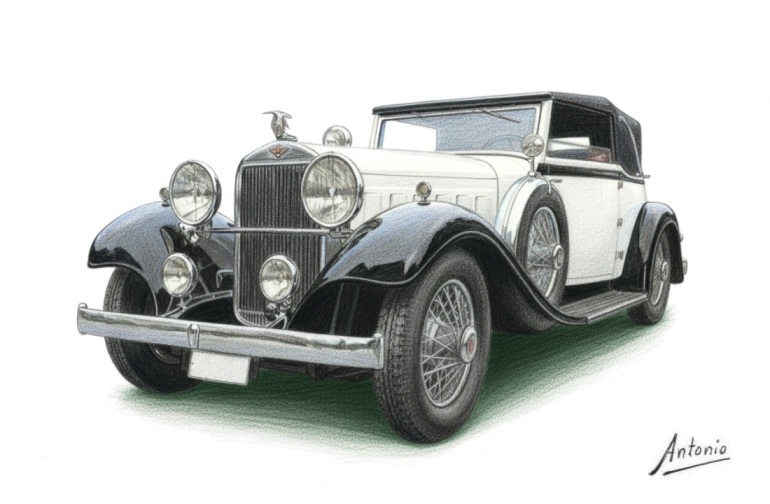 Hispano-Suiza T-68 Cabriolet Binder (1933)