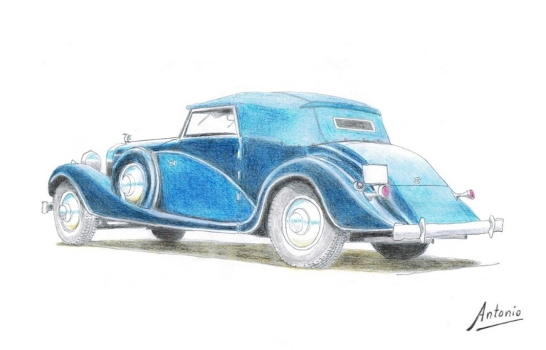 Hispano-Suiza T-68 Cabriolet Vanvooren (1933)